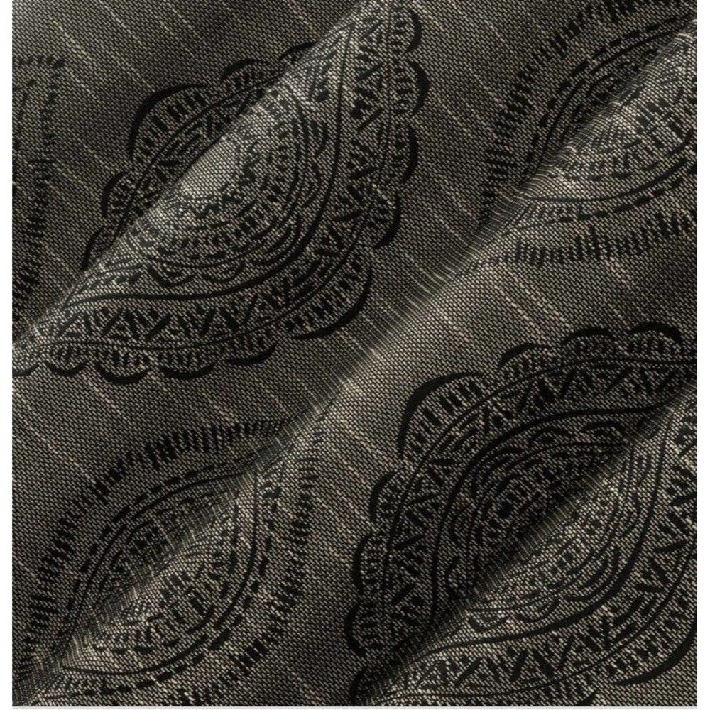 2 PCs Sun Zero Sintra Medallion Black 40"x84" Polyester 100% Blackout New - Picture 5 of 13